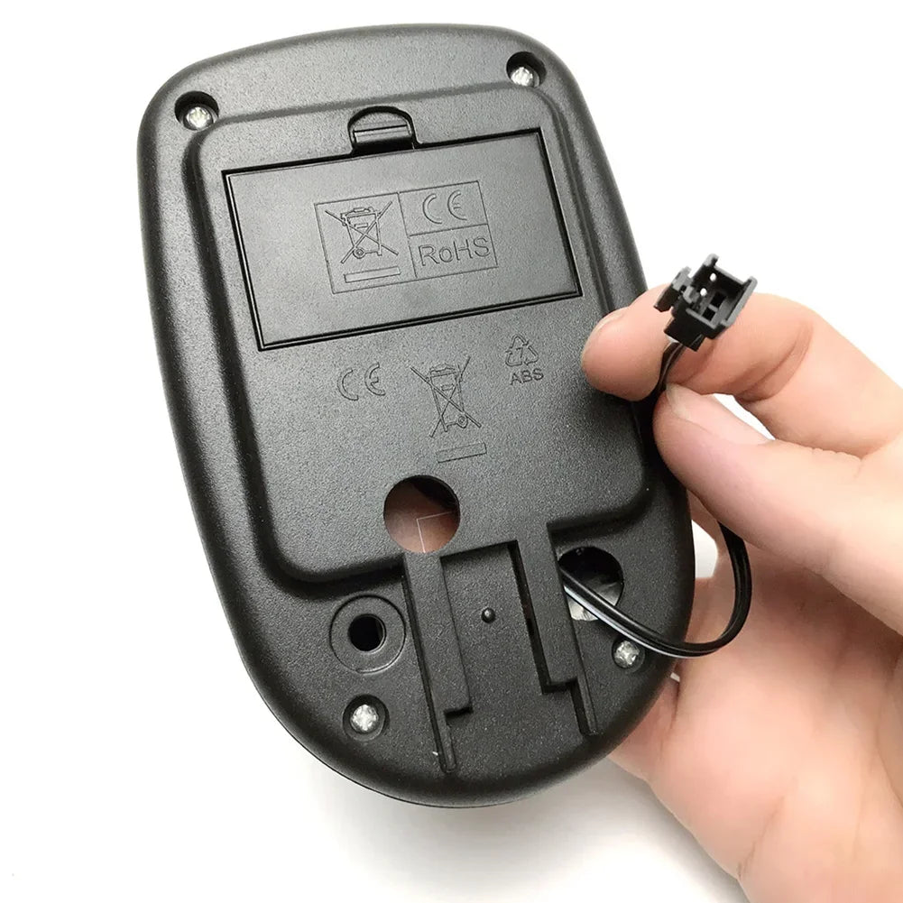 Fitness Exercise Bike Monitor With LCD Speedometer