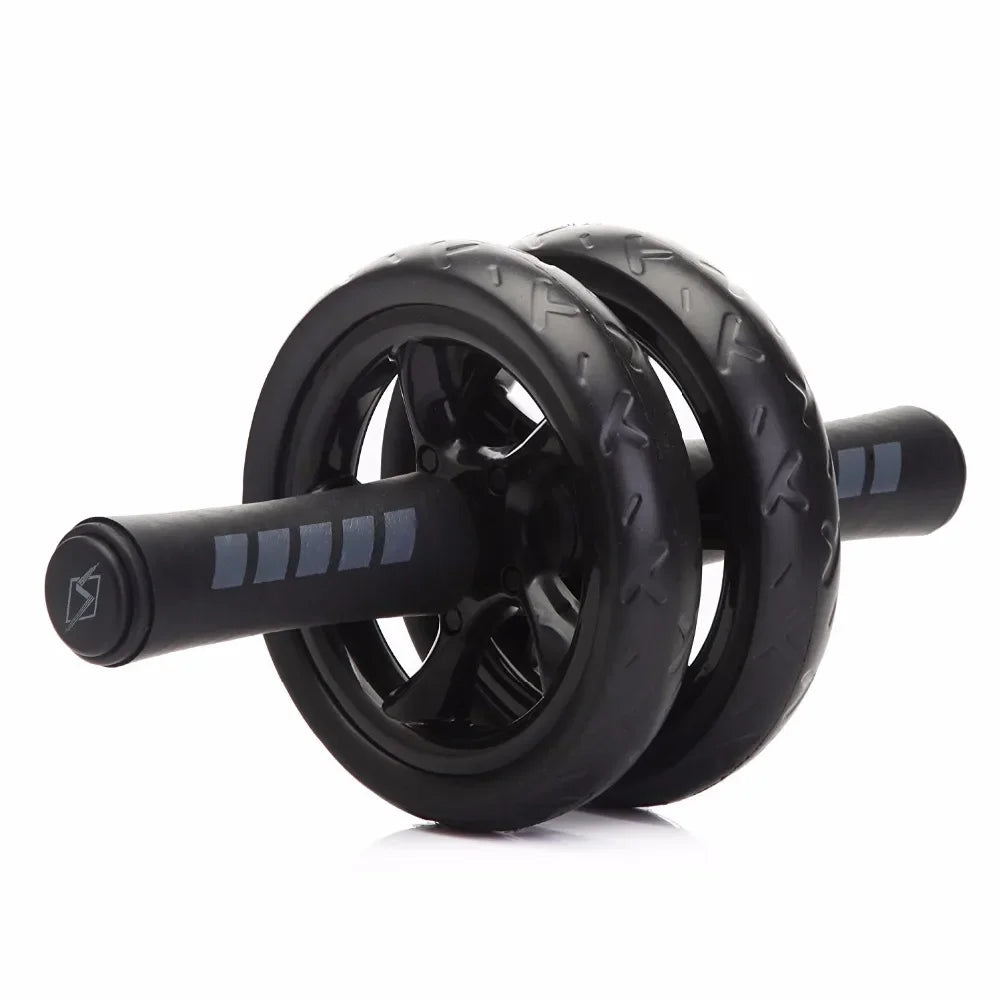 Abs Roller Fitness Equipment Mute Non-Slip Double-Wheel Abdominal Wheel