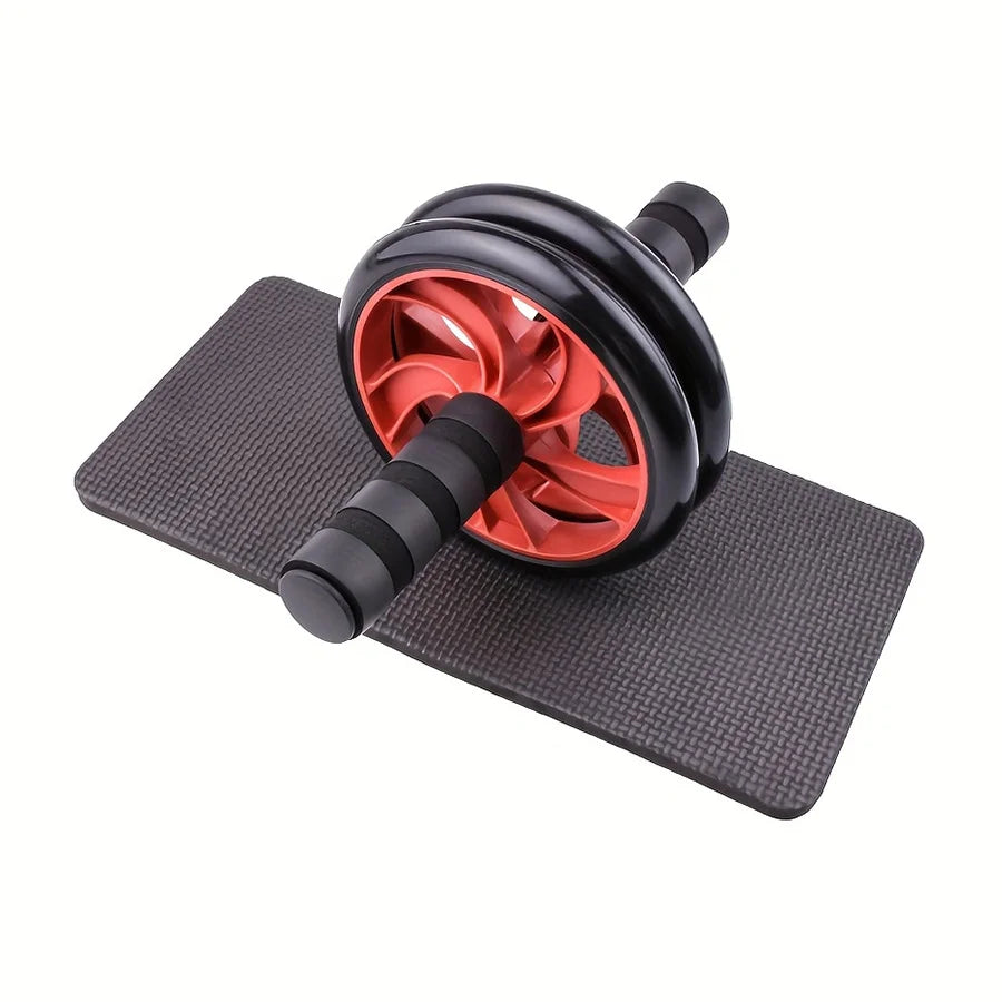 Abs Roller Fitness Equipment Mute Non-Slip Double-Wheel Abdominal Wheel