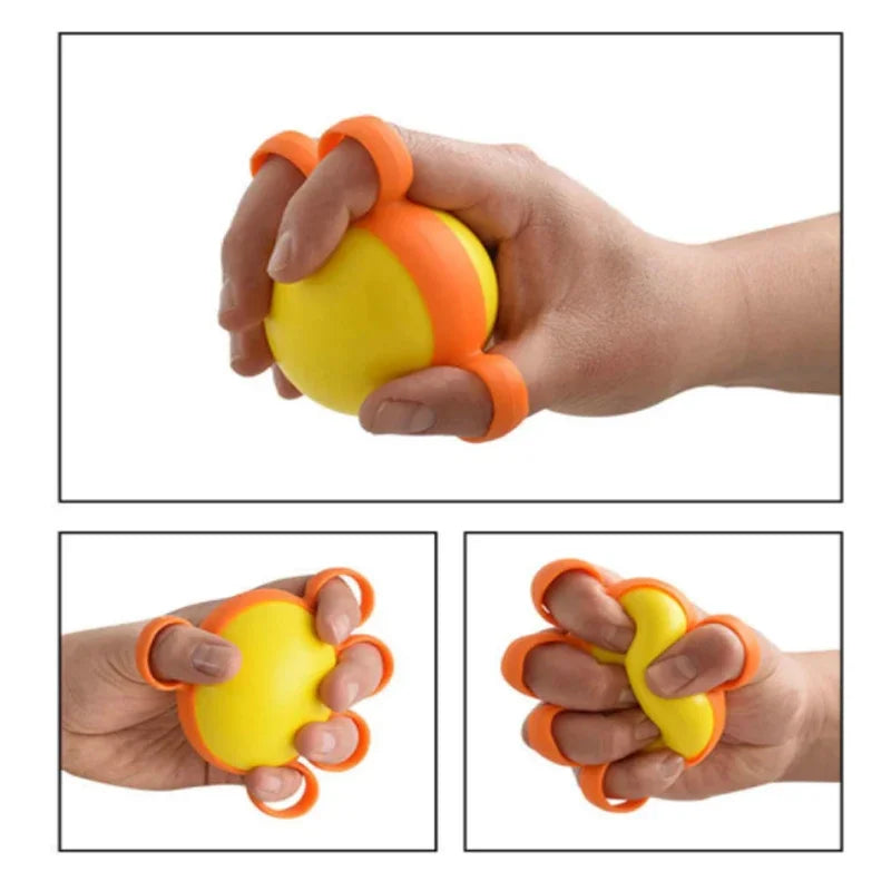 Hand Therapy Grip Strength Strengthener Ball Stretcher