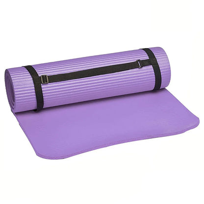 15/10mm Larger Thick High Quality NBR Yoga Mats Anti-Slip Blanket