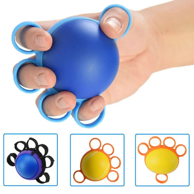 Hand Therapy Grip Strength Strengthener Ball Stretcher