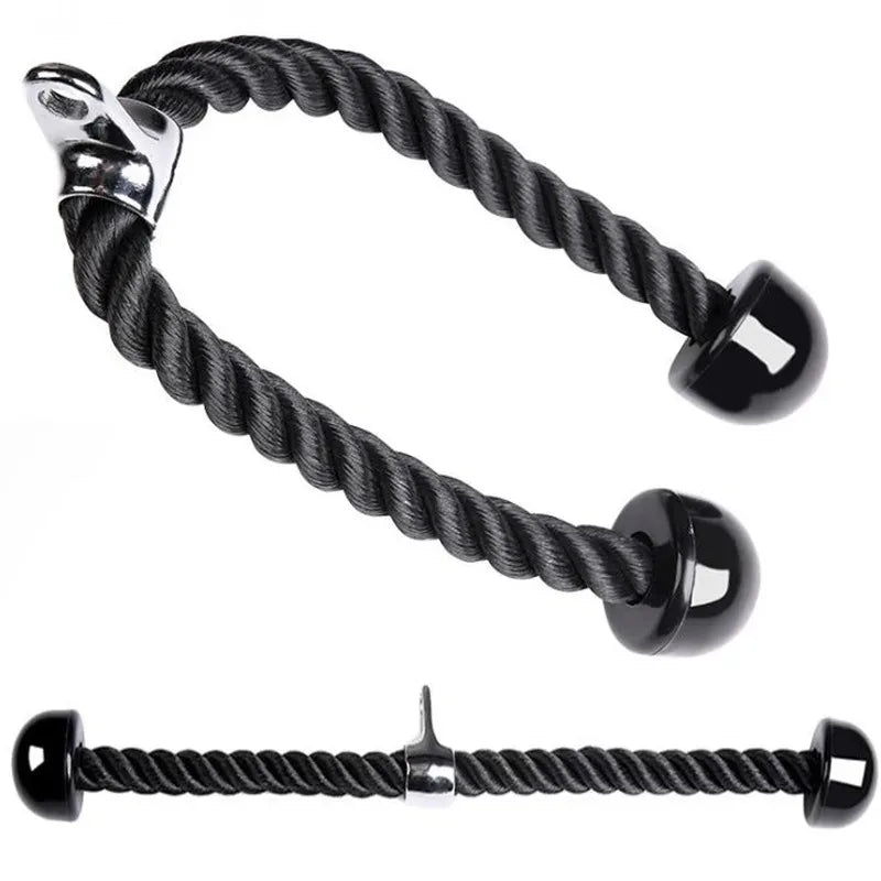 Triceps Lowering Rope Face Pull Handles Push Pull Down Cord For Biceps
