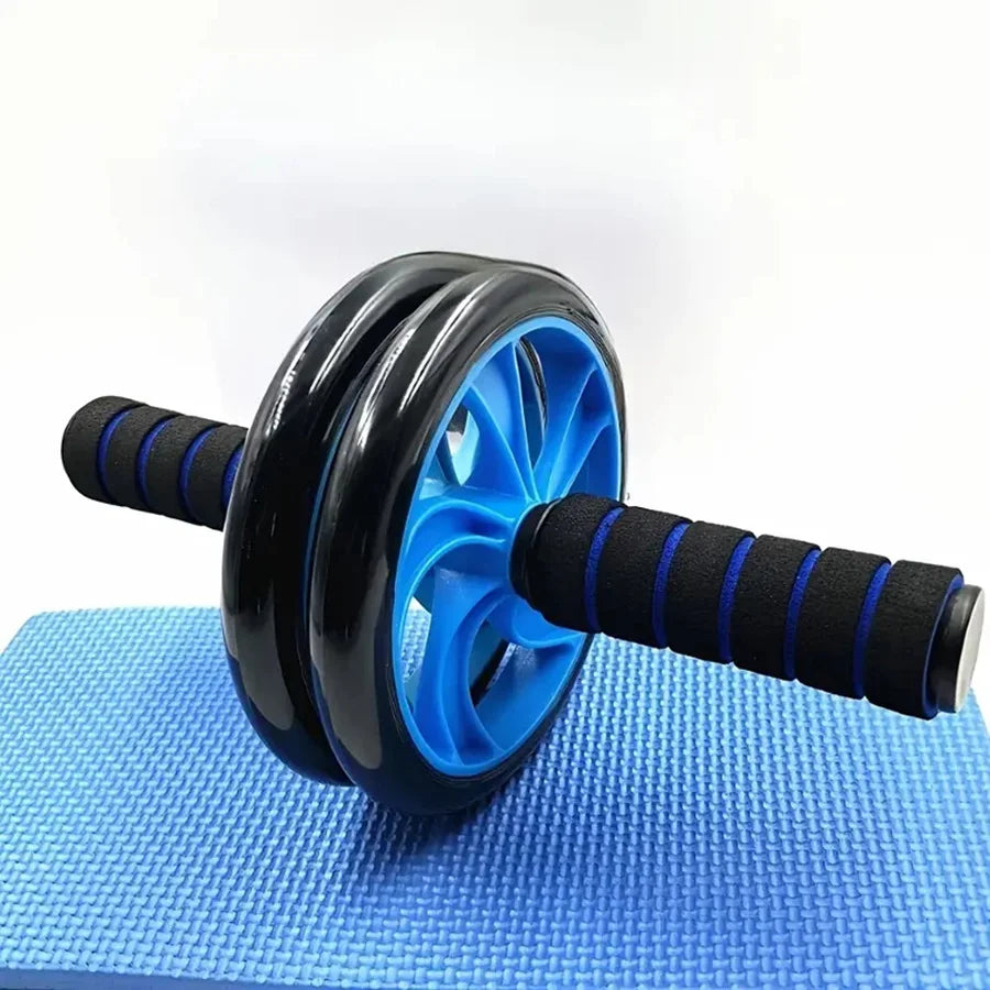 Abs Roller Fitness Equipment Mute Non-Slip Double-Wheel Abdominal Wheel
