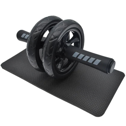 Abs Roller Fitness Equipment Mute Non-Slip Double-Wheel Abdominal Wheel