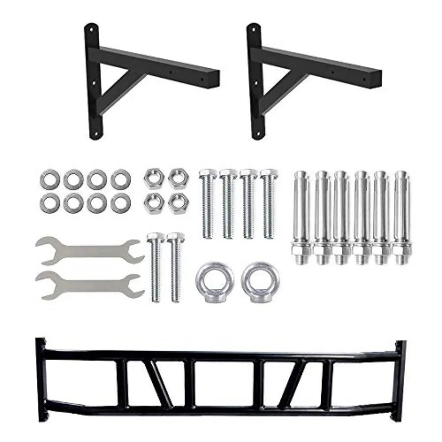 Wall Mounted Pull Up Bar And Dip Station