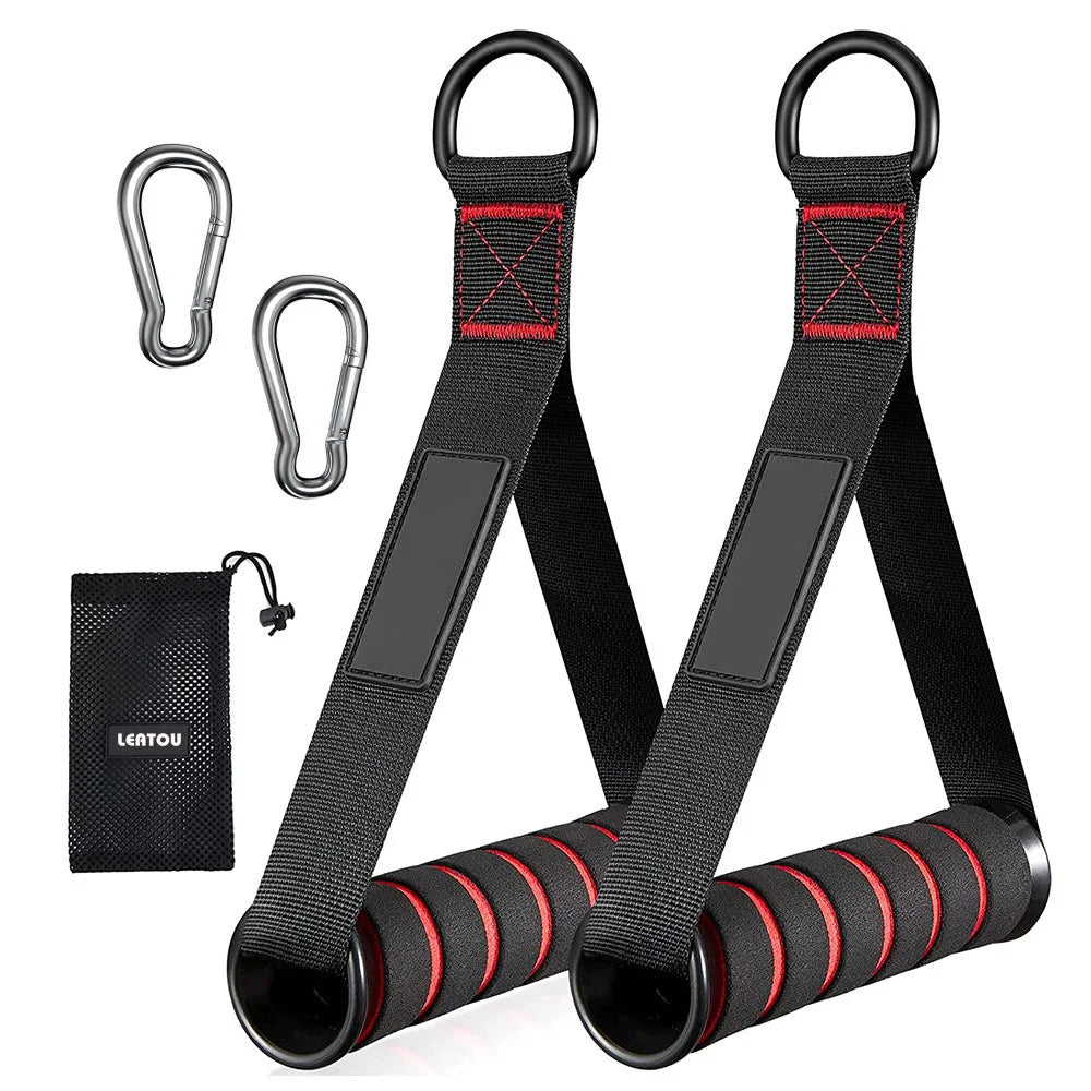 Triceps Lowering Rope Face Pull Handles Push Pull Down Cord For Biceps